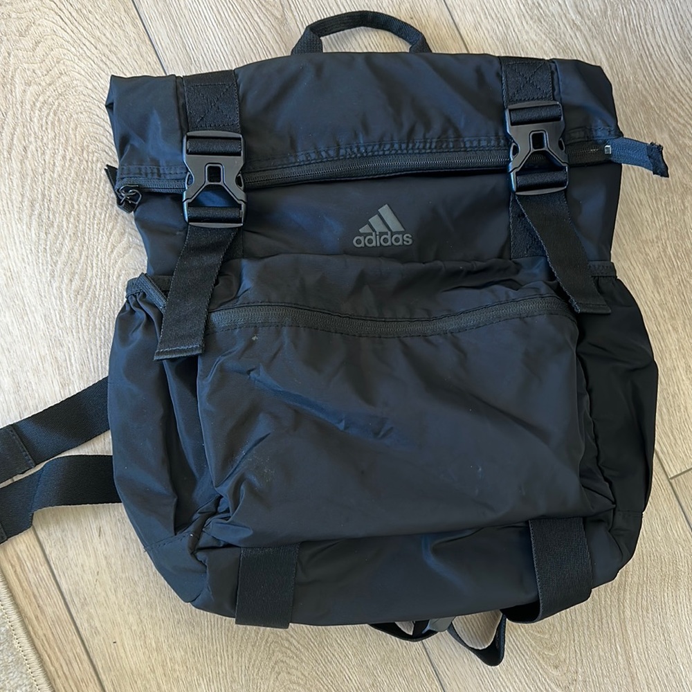 Adidas backpack. Pink inside